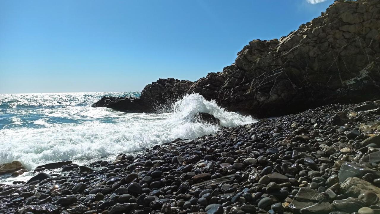 Incanto Sul Mare Con Enorme Terrazza E Piscina Cervo Exteriör bild