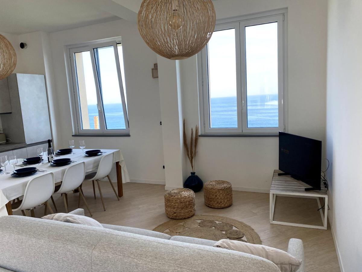 Incanto Sul Mare Con Enorme Terrazza E Piscina Cervo Exteriör bild